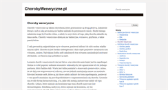 Desktop Screenshot of chorobyweneryczne.pl